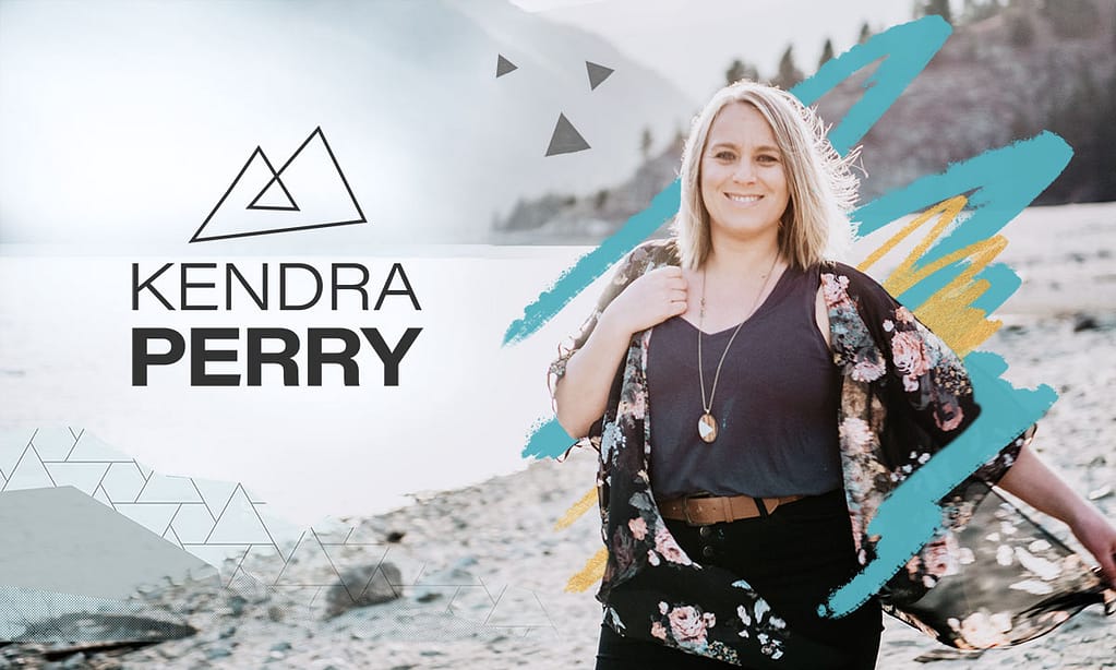 Kendra Perry - Brand Poster designed by Tracy Raftl